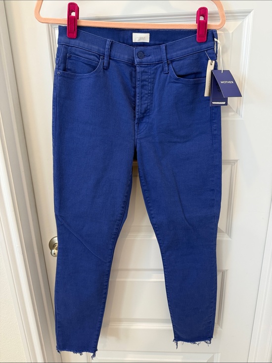 MOTHER Denim - MOTHER women’s jeans The Stunner Ankle Fray in Play Date